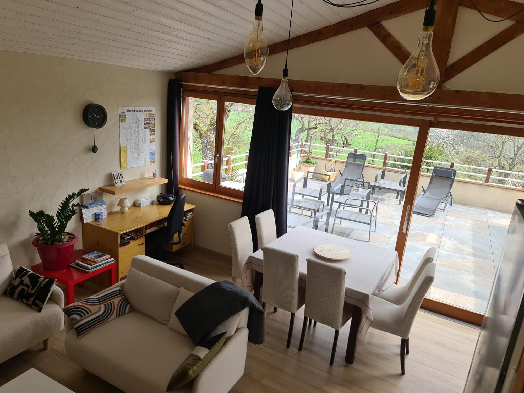 Gite Chez Tiane Saint-Flour-L'Etang Exterior photo